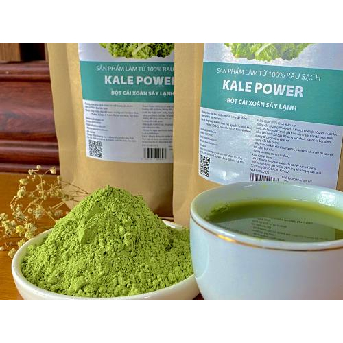 Giá trị dinh dưỡng trong 67g cải xoăn kale